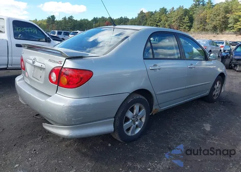 2003 Toyota Corolla S из США, поврежденный, VIN 2T1BR32E63C149323